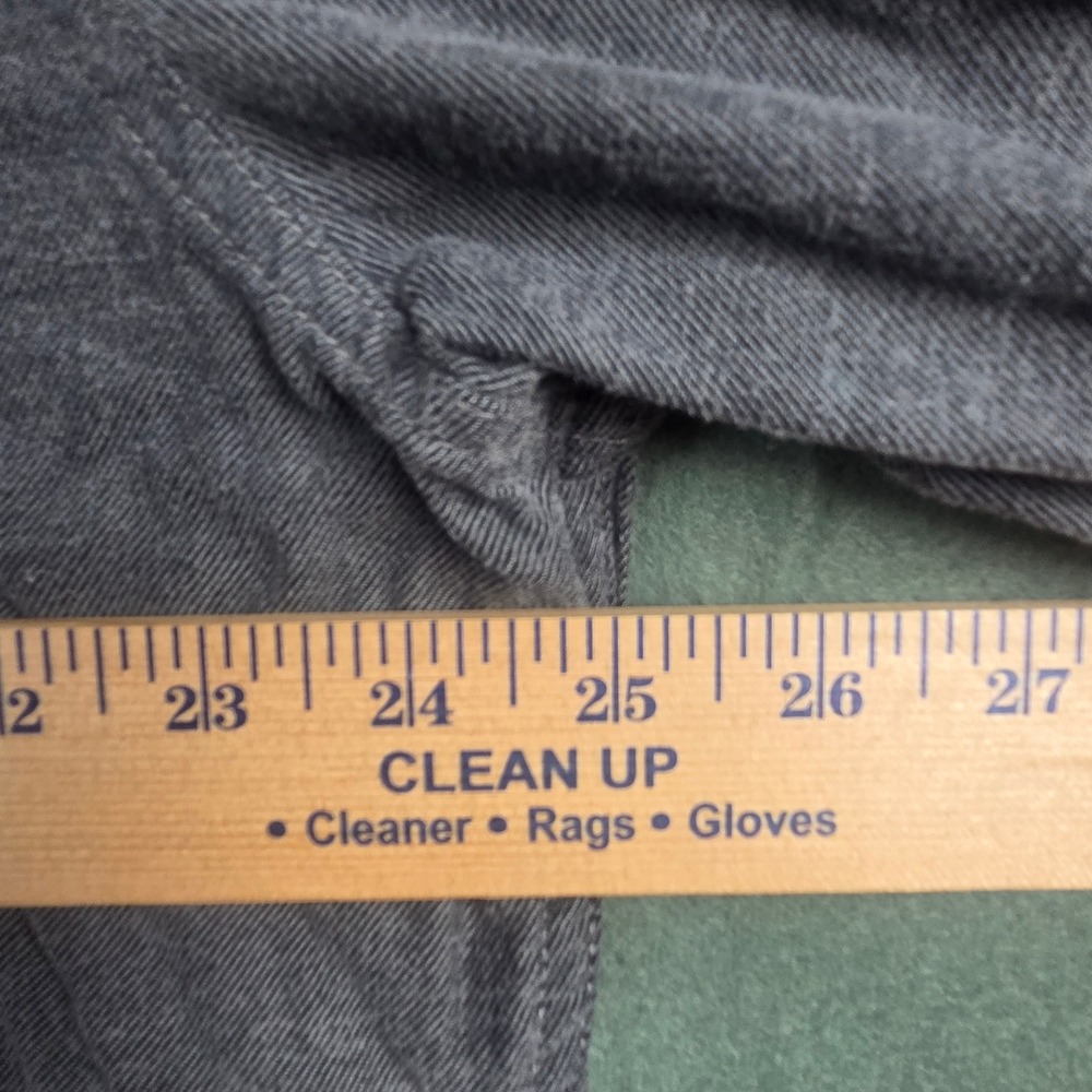 KUHL Button Up Shirt Mens XXL Gray Descendr Flannel Tencel Cotton Long Sleeve - Picture 8 of 8